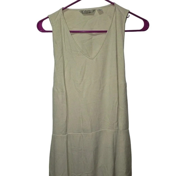 TOMMY BAHAMA 100% Silk Sleeveless Tie Wrap Upper Maxi Dress~Size 8 - Picture 3 of 7